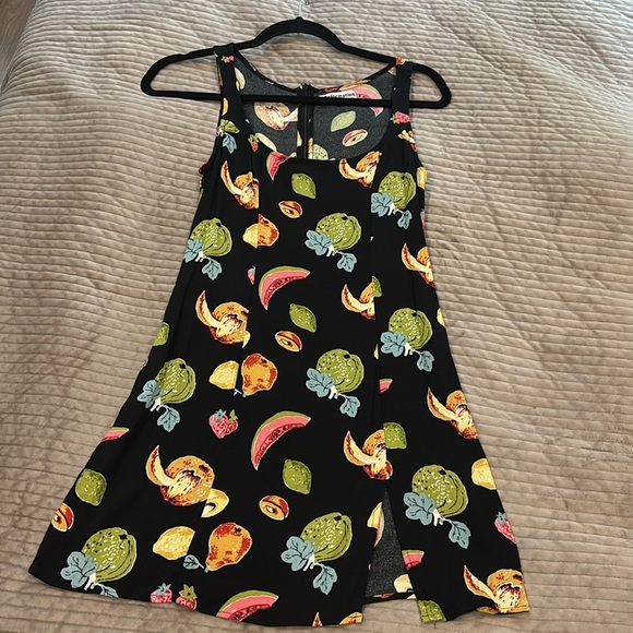 Reformation Noha Fruit Mini Dress in Juicy - Picture 6 of 8